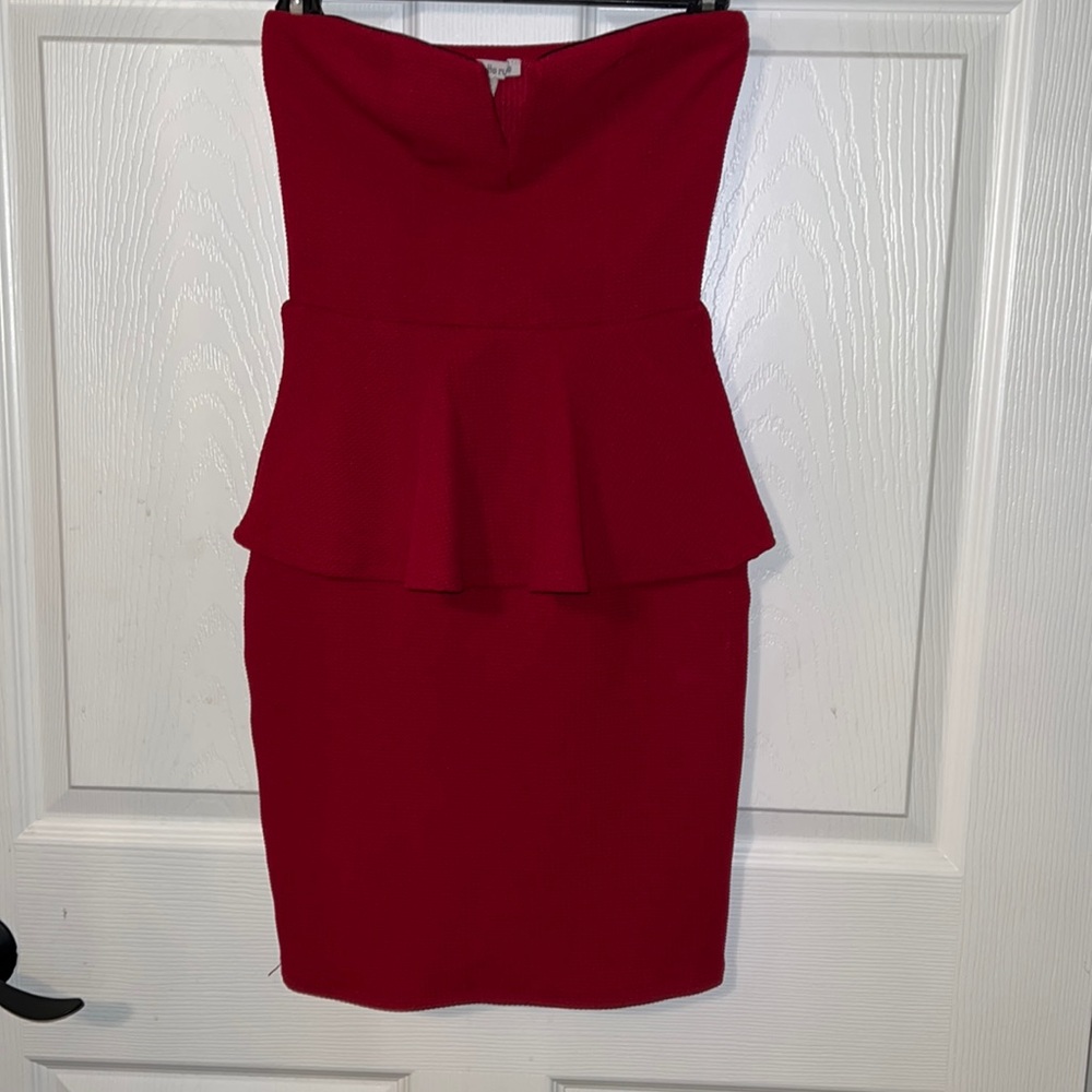 Red dress